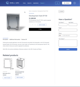 Custom E-Commerce Development for Shell-USA